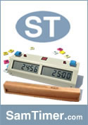 Sam Timer kindly supporting the 2007 World Youth Scrabble Championships